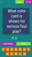 Football Quiz - Trivia Game Plakat