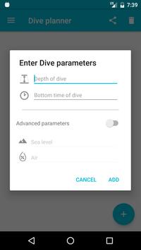 Dive Planner 截图 2