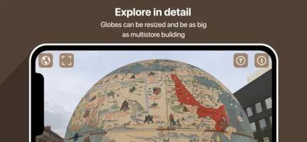 AR Globe الملصق