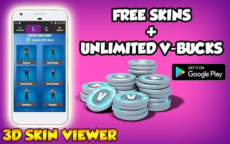 How To Get V Bucks Skins For Free Tips 2k19 For Android Apk Download - roblox asset downloader 2k19 asset