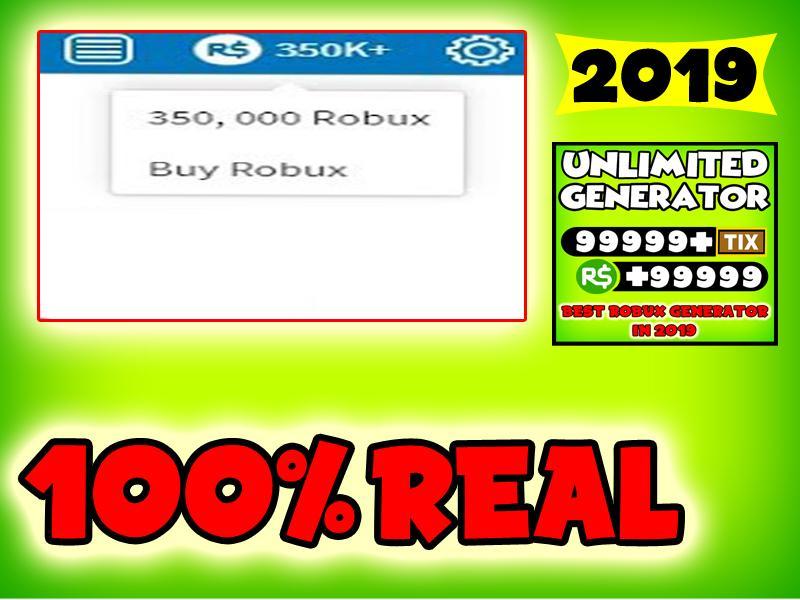 Free Robux Real Working 2019