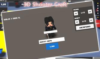 3D Shooter Craft capture d'écran 2