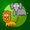 Jungle animals for babies
