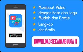 Cara Membuat Video dari Foto dengan Lagu الملصق