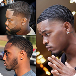Black Men Fade Haircut icon
