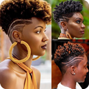 Black Women Line Hairstyles APK