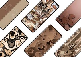 Brown Aesthetic Wallpaper স্ক্রিনশট 2