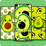 Cute Avocado Wallpaper icon