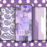 Purple Preppy Wallpaper
