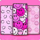 Preppy Wallpaper Pink-icoon