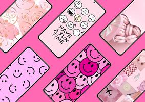 Preppy Wallpaper Pink 截图 1