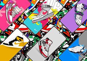 Sneaker Wallpaper Affiche