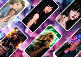 Wallpaper Girly الملصق