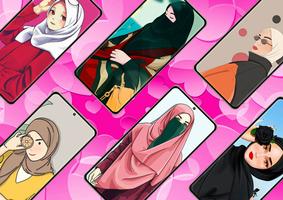 Wallpaper Girl Hijab capture d'écran 2