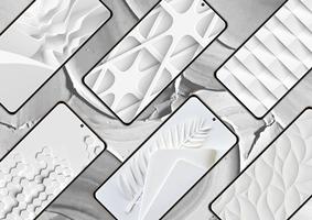White Wallpaper 스크린샷 2