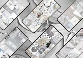 White Wallpaper 스크린샷 3