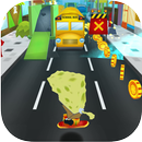 Yellow Sponge Subway Adventure APK