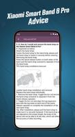 Xiaomi Smart Band 8 Pro Advice screenshot 3