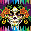 Day of the Dead Coloring Book