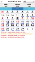 Kalender penulis hantaran