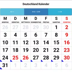 Скачать Deutschland Kalender APK