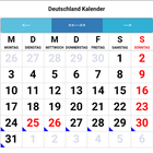 Deutschland Kalender simgesi