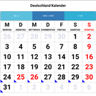Deutschland Kalender ikona