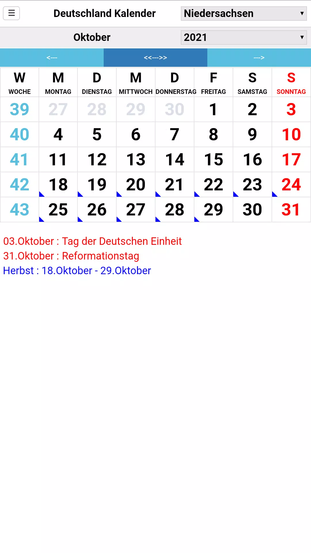 Deutschland Kalender APK for Android Download