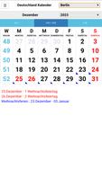 Deutschland Kalender screenshot 2