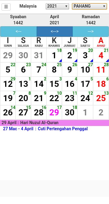 Kalender Malaysia For Android Apk Download ramadan 2021 deutschland kalender