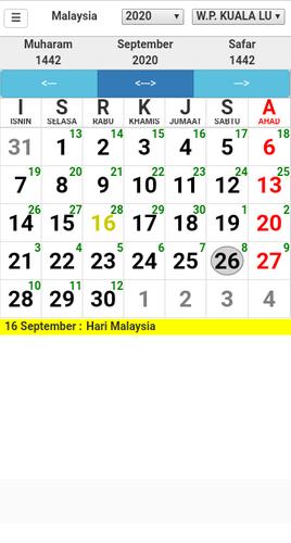 Kalender Malaysia For Android Apk Download