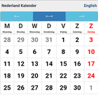 Nederland Kalender アイコン