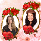 Icona Rose Day 2019 Dual Photo Frame