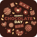 Chocolate Day GIF Greeting.
