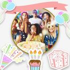 Birthday Photo Frame-icoon