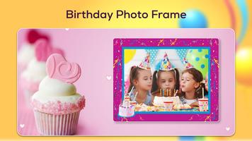 Birthday Photo Frame تصوير الشاشة 1