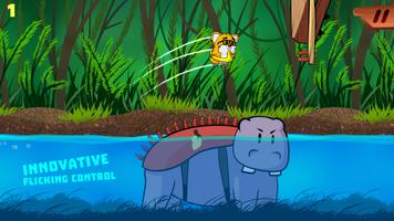Benji the River Hamster Surfer poster