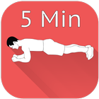 5 dk Plank egzersiz: yağ yakma simgesi
