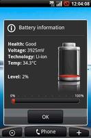 Fake Battery الملصق