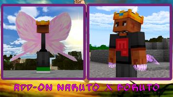 Add-on Naruto x Boruto in mcpe capture d'écran 1