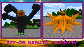 Add-on Naruto x Boruto in mcpe capture d'écran 2