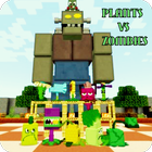 Plants vs Zombies in Minecraft Zeichen