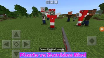 Plants vs Zombies in Minecraft Affiche