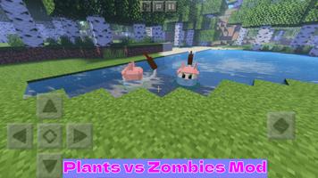 Plants vs Zombies in Minecraft اسکرین شاٹ 1
