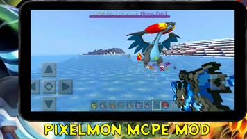 Pixelmon mod for Minecraft plakat
