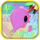 Aquarium Coloring 3D - AR APK