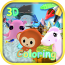 Animal World - Coloring & AR APK