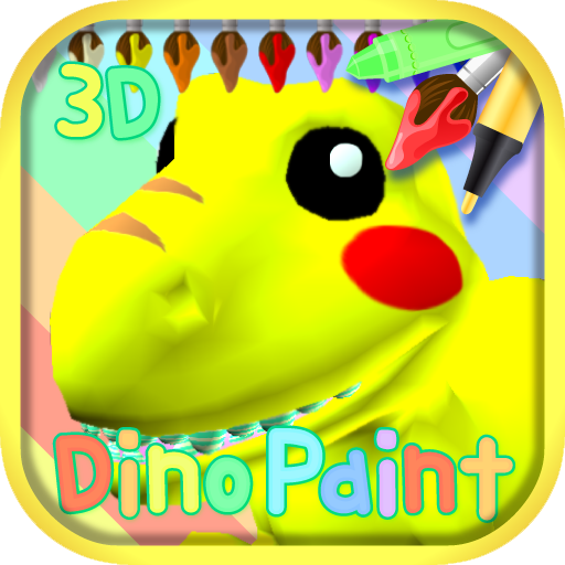 Dinosaur Coloring 3D - AR Cam