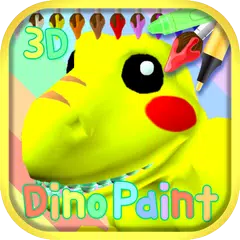 Dinosaur Coloring 3D - AR Cam XAPK Herunterladen