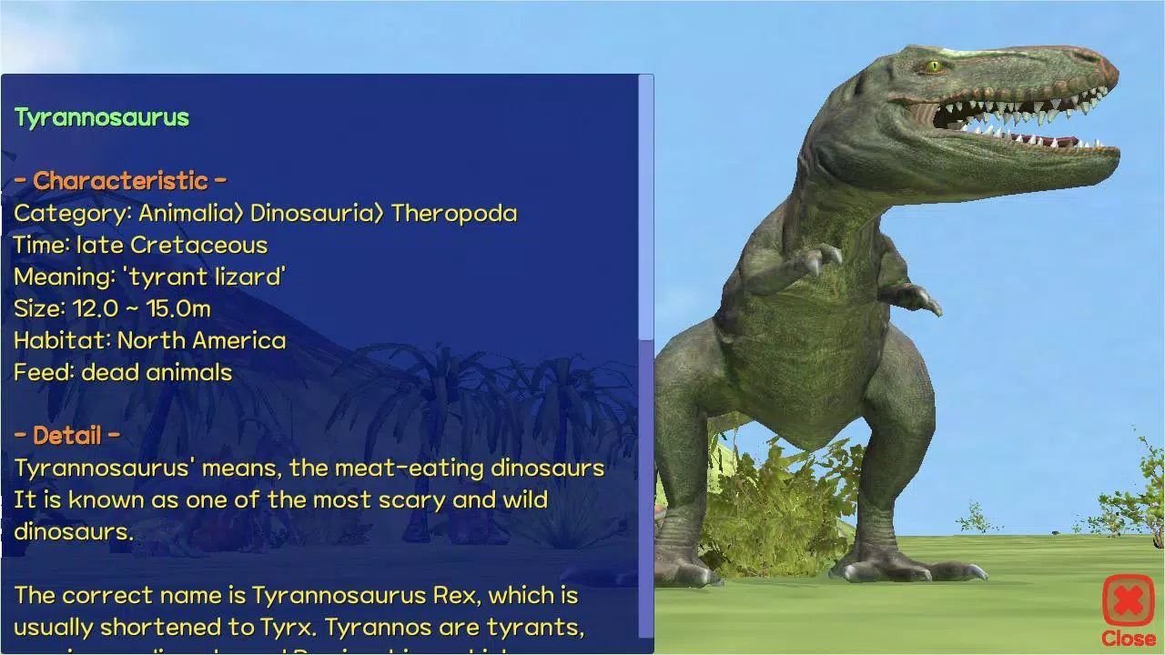 Dino T-Rex 3D Run for Android - Free App Download